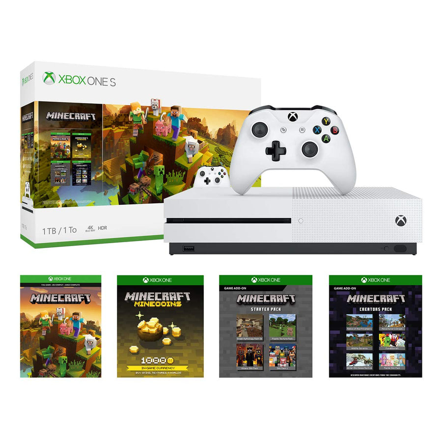 Paquete Xbox One S Creadores Minecraft (1 TB)